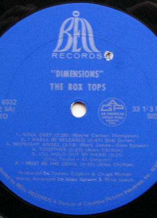 Box Tops : Dimensions (LP, Album)