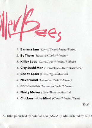 Airto Moreira And The Gods Of Jazz : Killer Bees (CD, Album)