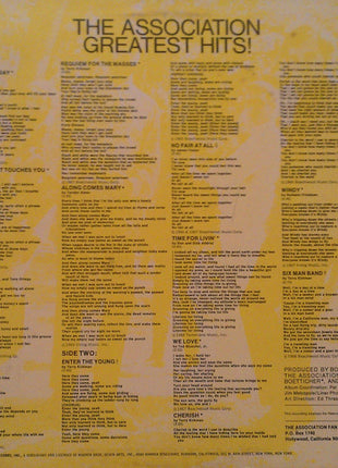 The Association (2) : Greatest Hits! (LP, Comp, RE)