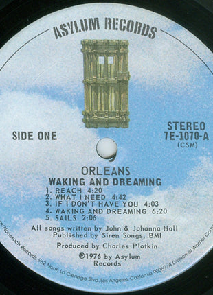 Orleans : Waking And Dreaming (LP, Album, CSM)