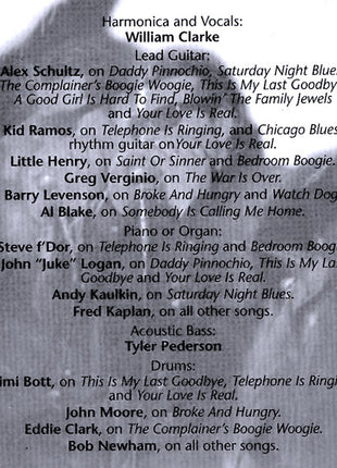 William Clarke : Groove Time  (CD, Album)