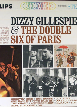 Dizzy Gillespie & Les Double Six : Dizzy Gillespie & The Double Six Of Paris (LP, Album)