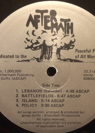 Aftermath (15) : Dedicated To The Peaceful Freedom Of All Worlds (LP, Album)