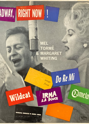 Mel Tormé & Margaret Whiting : Broadway, Right Now! (LP)