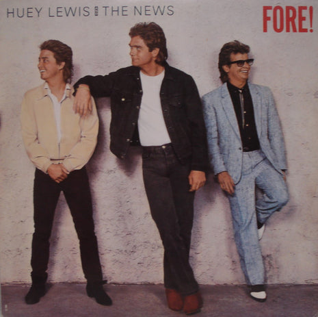 Huey Lewis And The News* : Fore! (LP, Album, Club, RCA)