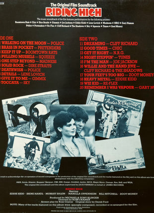 Various : Riding High - The Original Film Soundtrack (LP, Album, Comp)