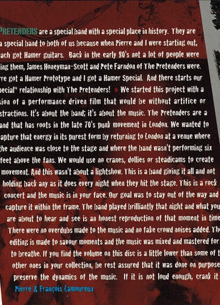 The Pretenders : Live In London (CD, Album + DVD-V, NTSC)