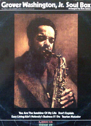 Grover Washington, Jr. : Soul Box Vol.2 (LP, Album, Mon)