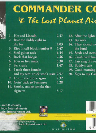Commander Cody And His Lost Planet Airmen : Commander Cody And The Lost Planet Airmen (CD, Comp, RM)