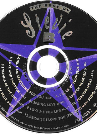 Stevie B : The Best Of Stevie B (CD, Comp, JVC)