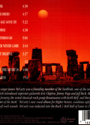Jim McCarty : Out Of The Dark (CD, Album)