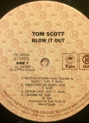 Tom Scott : Blow It Out (LP, Album)