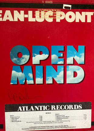 Jean-Luc Ponty : Open Mind (LP, Album, SP )