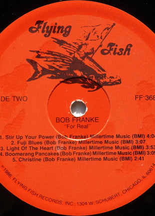 Bob Franke : For Real (LP)