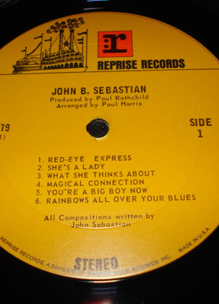John Sebastian : John B. Sebastian (LP, Album, Gat)