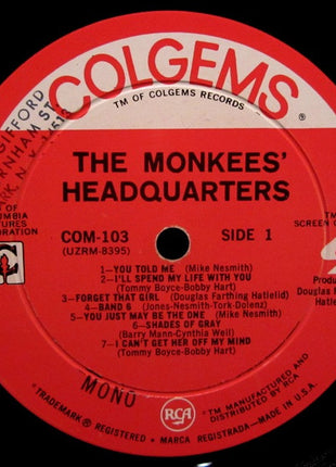 The Monkees : Headquarters (LP, Album, Mono, Roc)