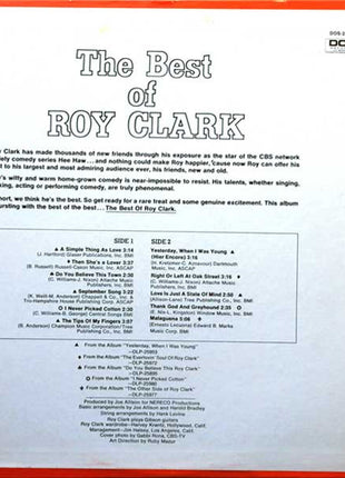 Roy Clark : The Best Of Roy Clark (LP, Comp, Ter)