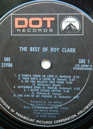 Roy Clark : The Best Of Roy Clark (LP, Comp, Ter)