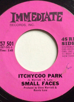 Small Faces : Itchycoo Park (7", Single, Pit)