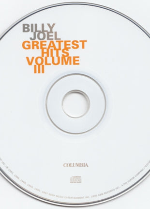 Billy Joel : Greatest Hits Volume III (CD, Comp, Son)