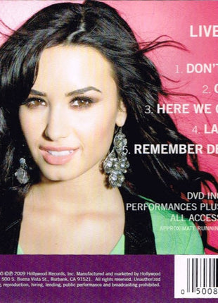 Demi Lovato : Live (Walmart Soundcheck) (CD, EP, Comp + DVD-V)