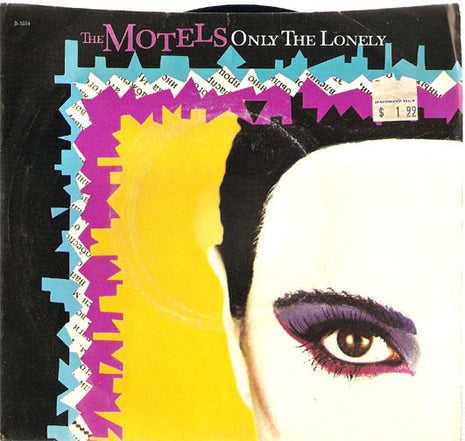 The Motels : Only The Lonely (7", Win)