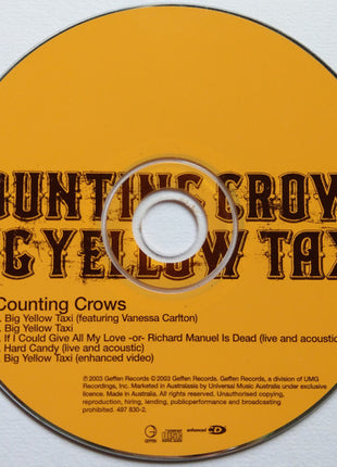 Counting Crows Featuring Vanessa Carlton : Big Yellow Taxi (CD, Maxi, Enh)