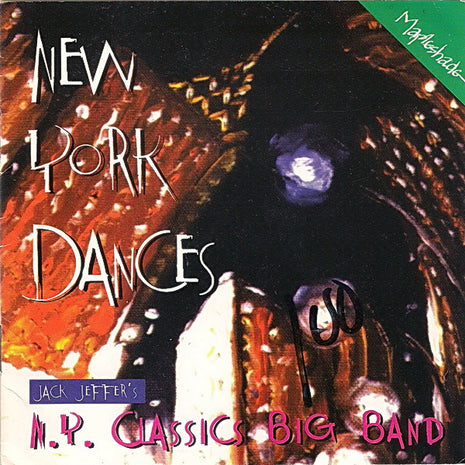 The Jack Jeffers N.Y. Classics Big Band : New York Dances (CD, Album)