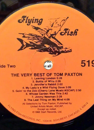 Tom Paxton : The Very Best Of Tom Paxton (LP)