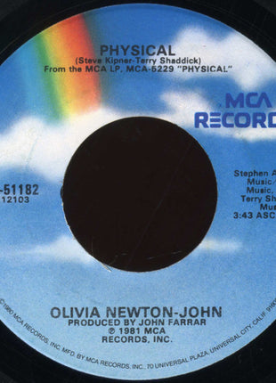 Olivia Newton-John : Physical (7", Single, Glo)