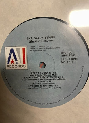 Shakin' Stevens : The Track Years! (LP, Comp, Blu)