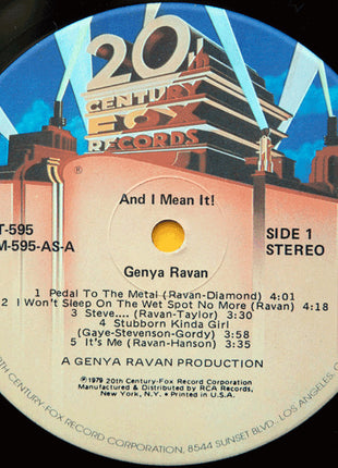 Genya Ravan : ...And I Mean It! (LP, Album)