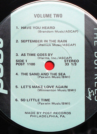 The Duprees : The Duprees Sing Volume 2 (LP, Comp)