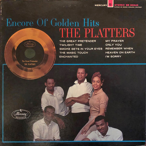 The Platters : Encore Of Golden Hits (LP, Comp, RE, 53 )