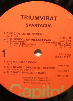 Triumvirat : Spartacus (LP, Album, Win)