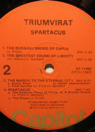 Triumvirat : Spartacus (LP, Album, Win)