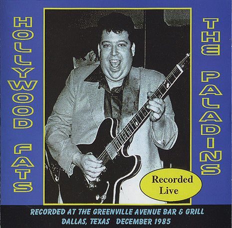 Hollywood Fats & The Paladins : Live 1985 (CD, Album)