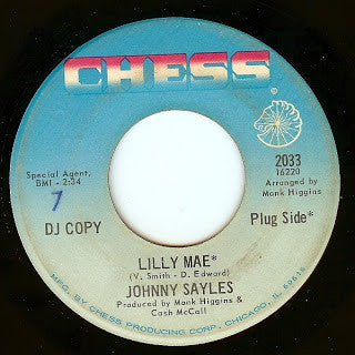 Johnny Sayles : Lilly Mae / I'm Just What She Needs (7", Single, Promo)