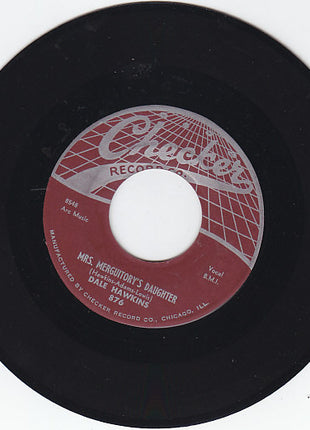 Dale Hawkins : Baby, Baby / Mrs. Merguitory's Daughter (7", Single)