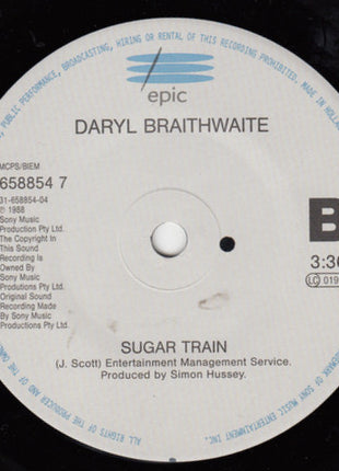 Daryl Braithwaite : As The Days Go By (7", Single)