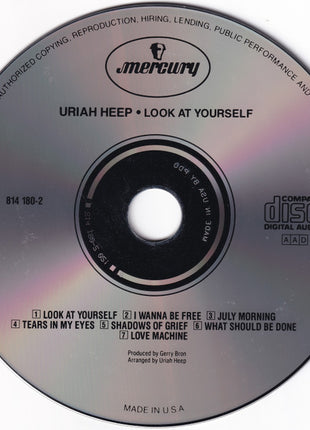 Uriah Heep : Look At Yourself (CD, Album, RE, PDO)