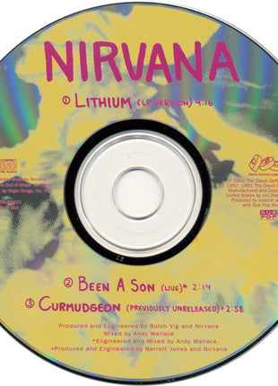 Nirvana : Lithium (CD, Maxi)