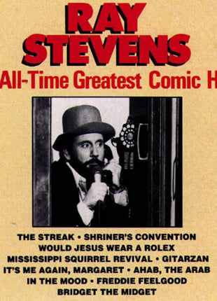 the album cover for Ray Stevens - Greatest Comic Hits