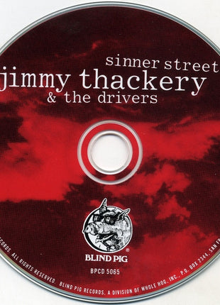 Jimmy Thackery & The Drivers : Sinner Street (CD, Album)
