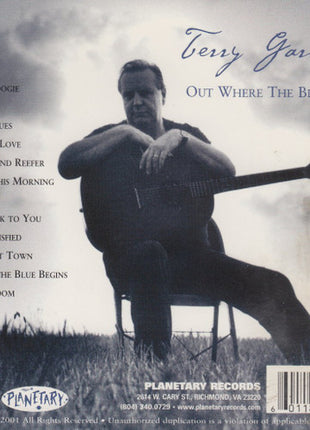 Terry Garland : Out Where The Blue Begins (CD, Album)