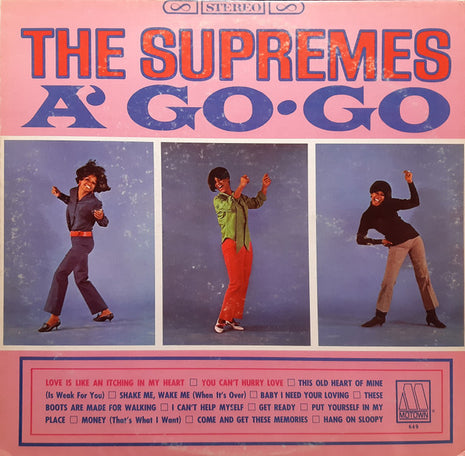 The Supremes : A' Go-Go (LP, Album, Roc)