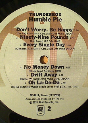 Humble Pie : Thunderbox (LP, Album, Cen)