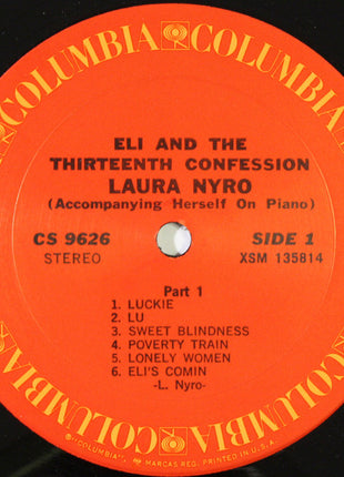 Laura Nyro : Eli And The Thirteenth Confession (LP, Album, RP)