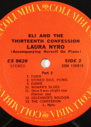 Laura Nyro : Eli And The Thirteenth Confession (LP, Album, RP)