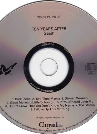 Ten Years After : Ssssh (CD, Album, RE)